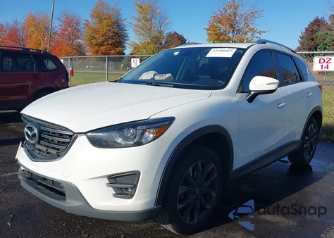 2016 Mazda Cx-5 Grand Touring z USA, uszkodzony, nr VIN JM3KE4DY2G0707958